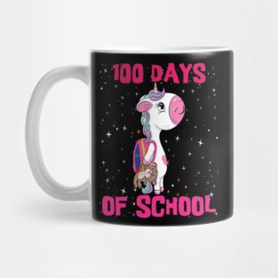 Happy Magical 100 Days Of School - Unicorn 100 Day Mug